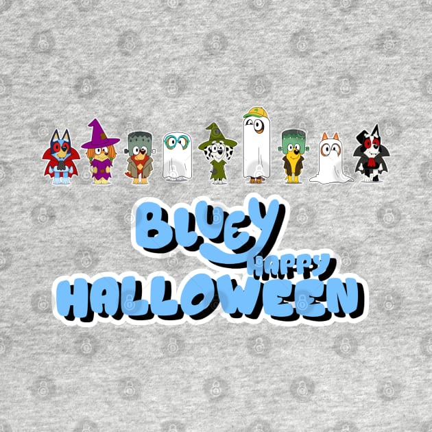 Bluey Halloween - Trick or treat FRIENDS by sgregory project